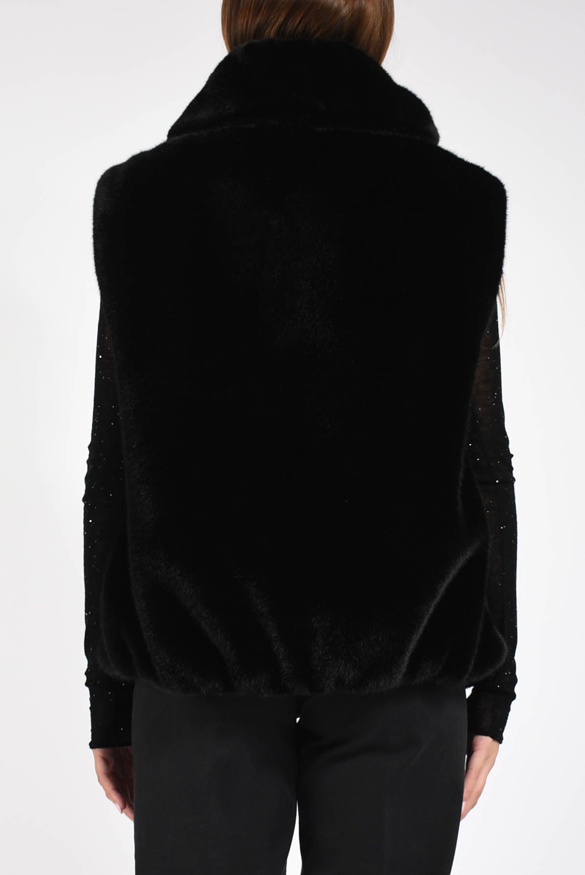 Gilet effetto pelliccia deyn