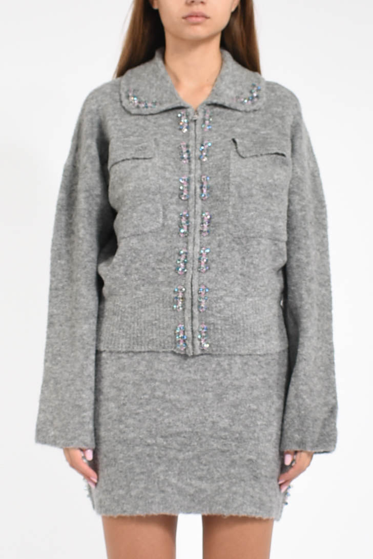 Giacca in misto lana dark lady