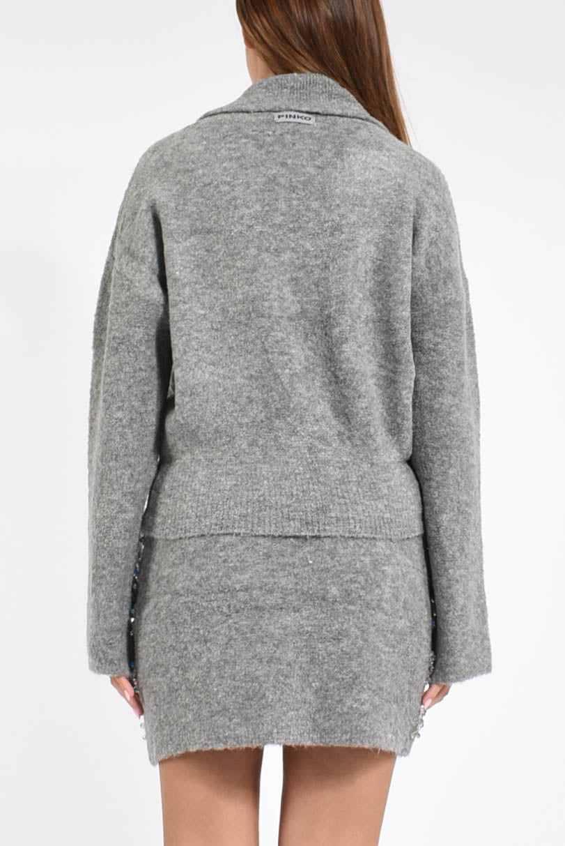 Giacca in misto lana dark lady