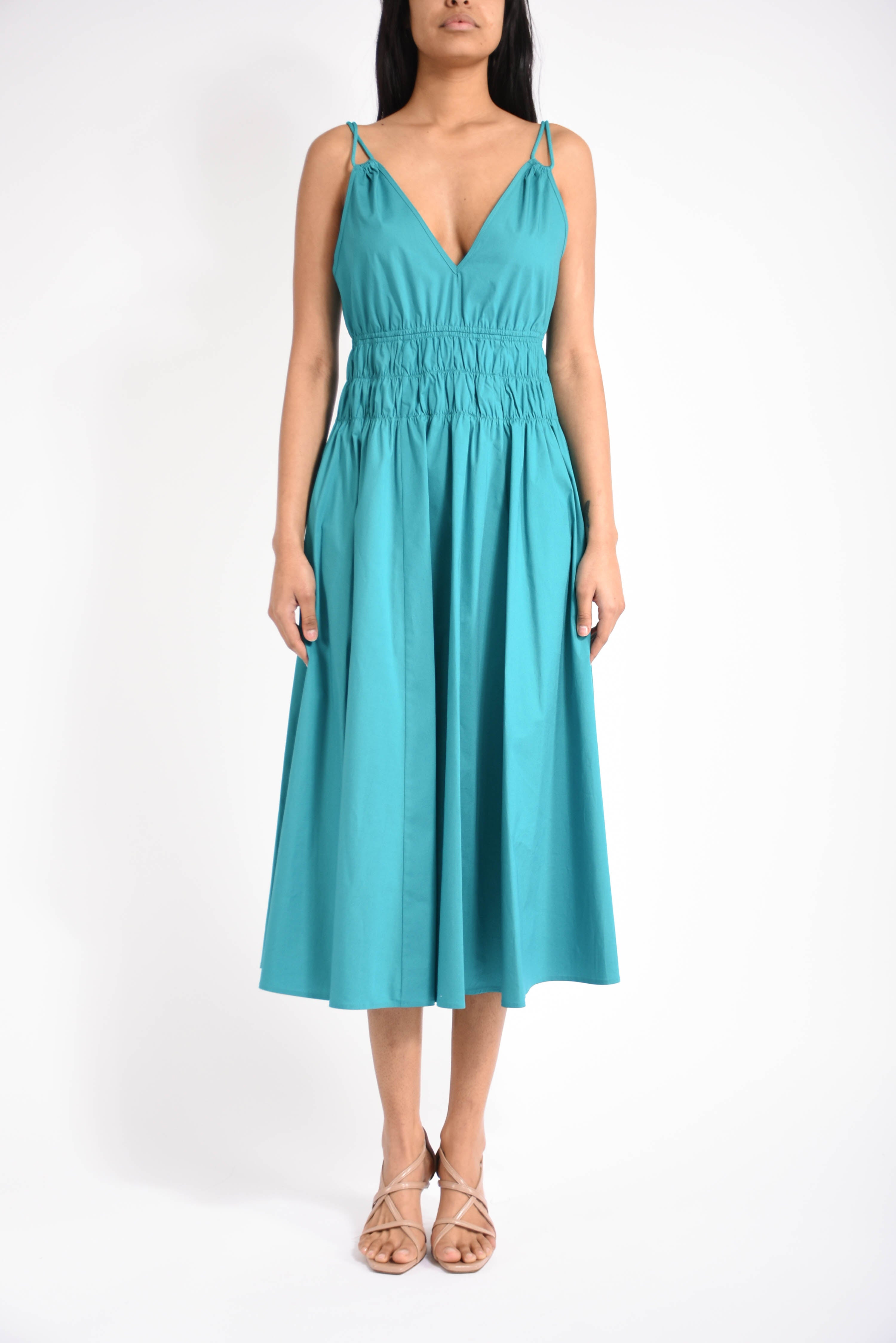 abito midi in cotone amie