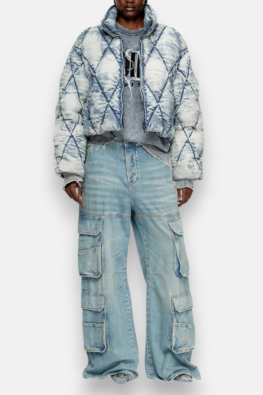 piumino cropped w-histel