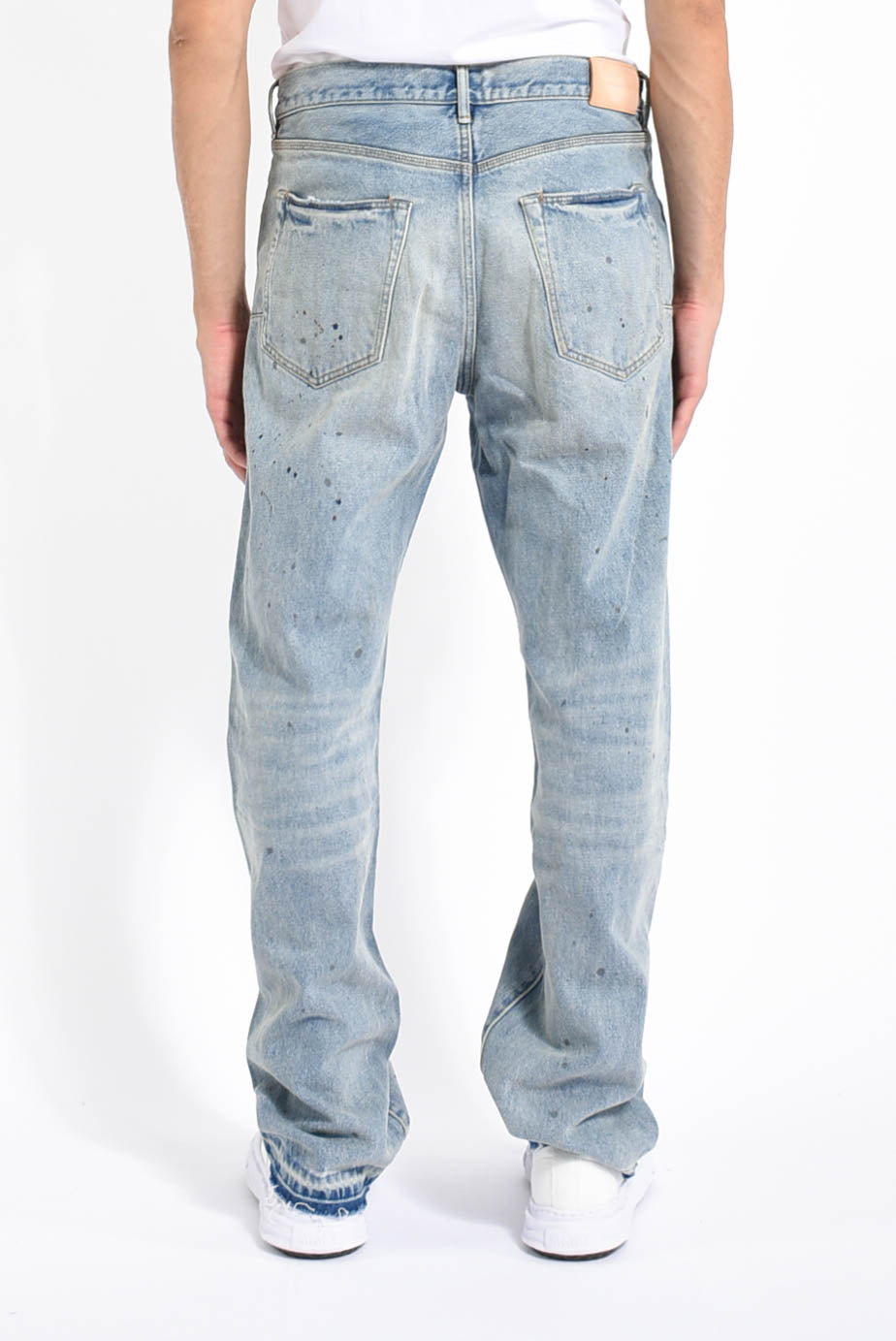 Jeans vintage dirty painted