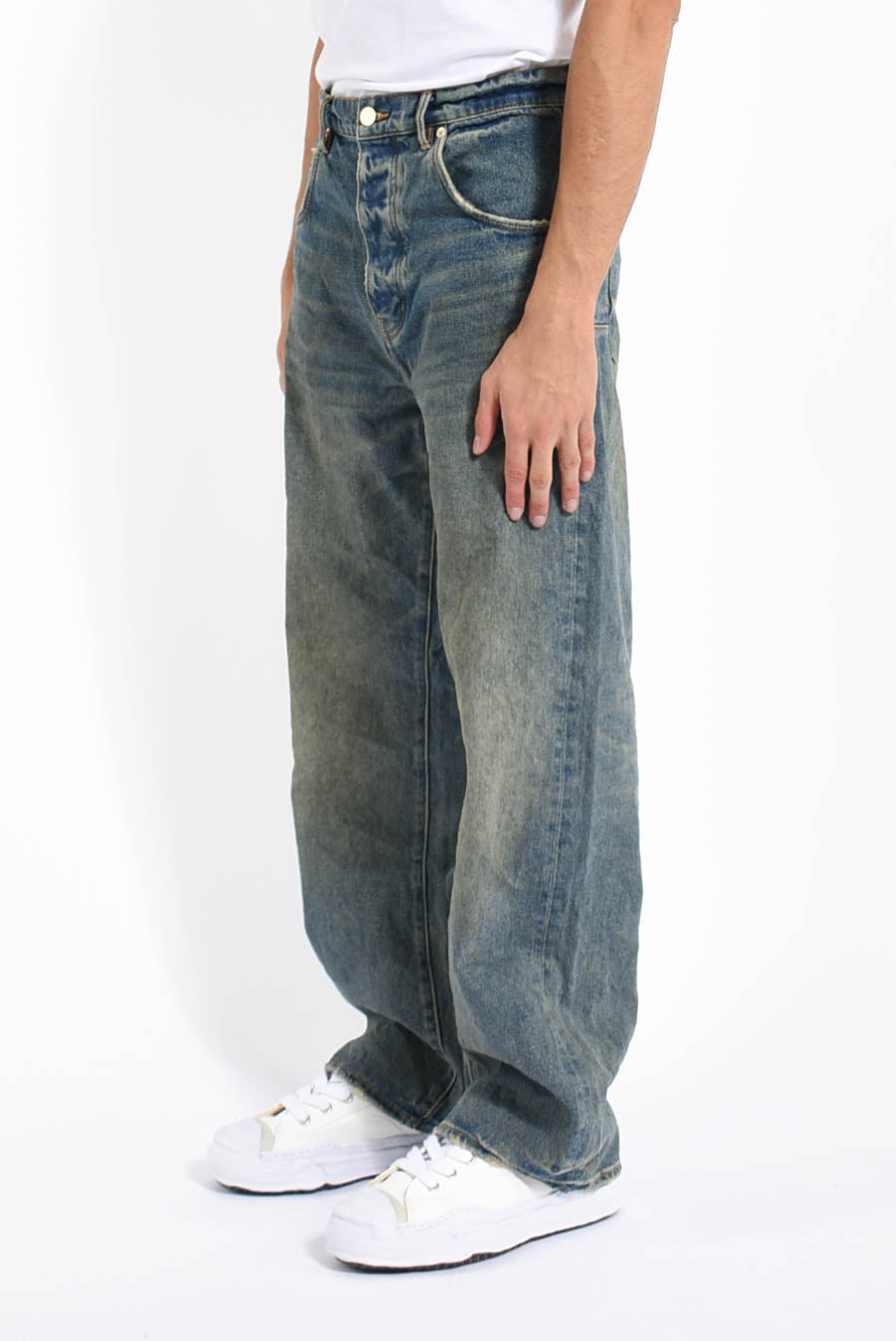 Jeans relaxed vintage dirty