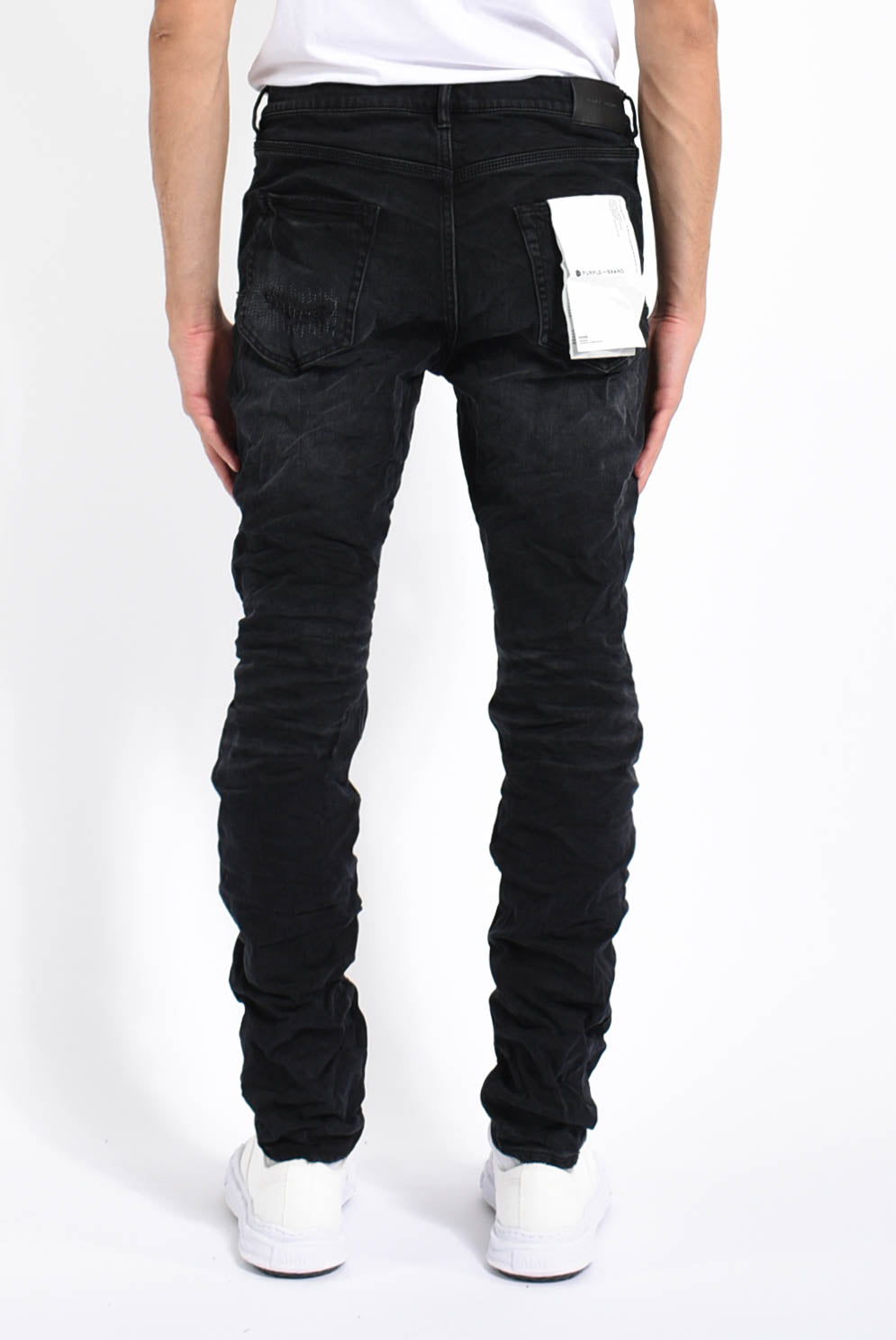 Jeans lurex repair overdye