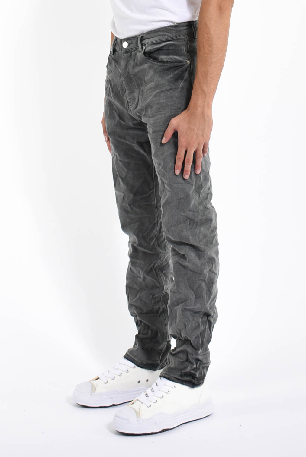 Jeans sand wash shine faded