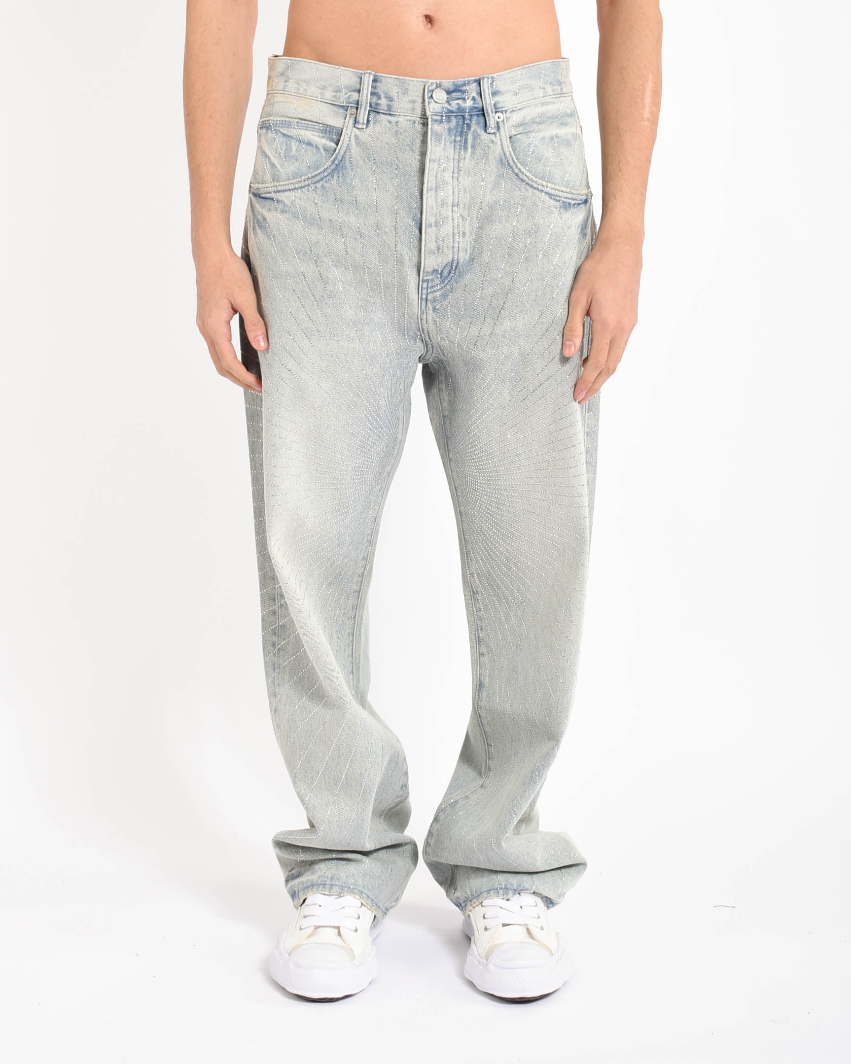 jeans Baggy Fit Radial Hotfix