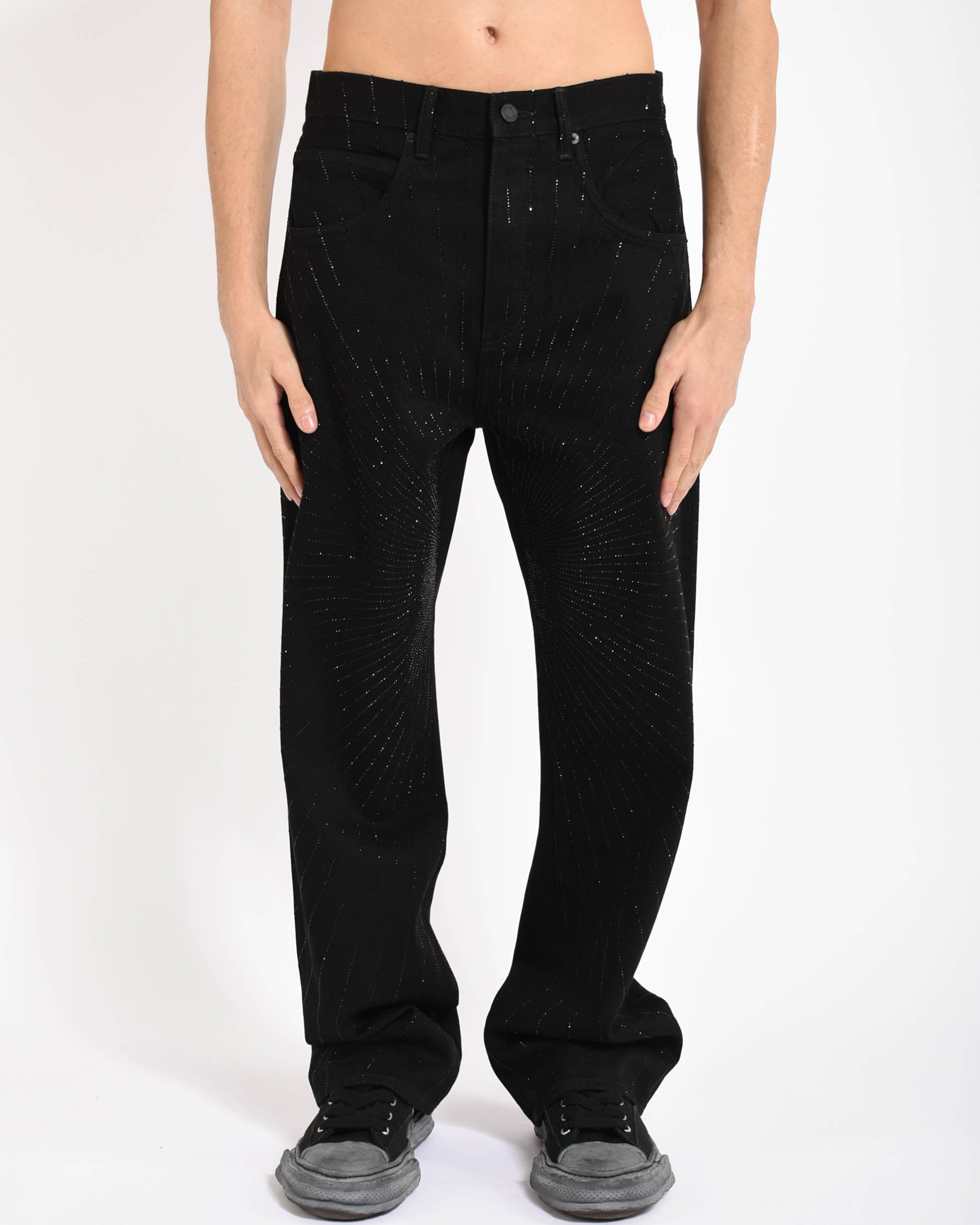 jeans Baggy Fit radial hotfix