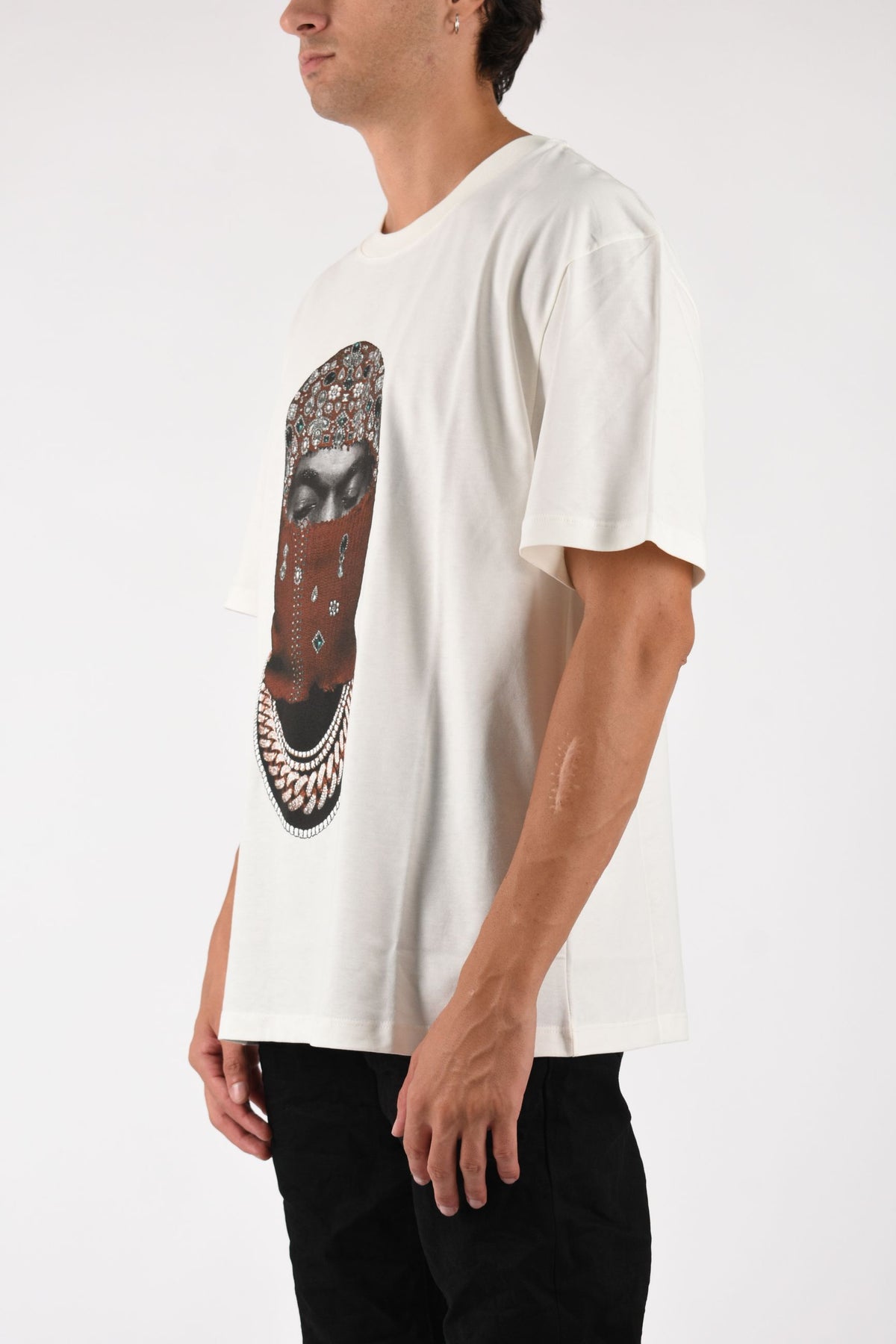 T-shirt mask jewerly print NUW26200