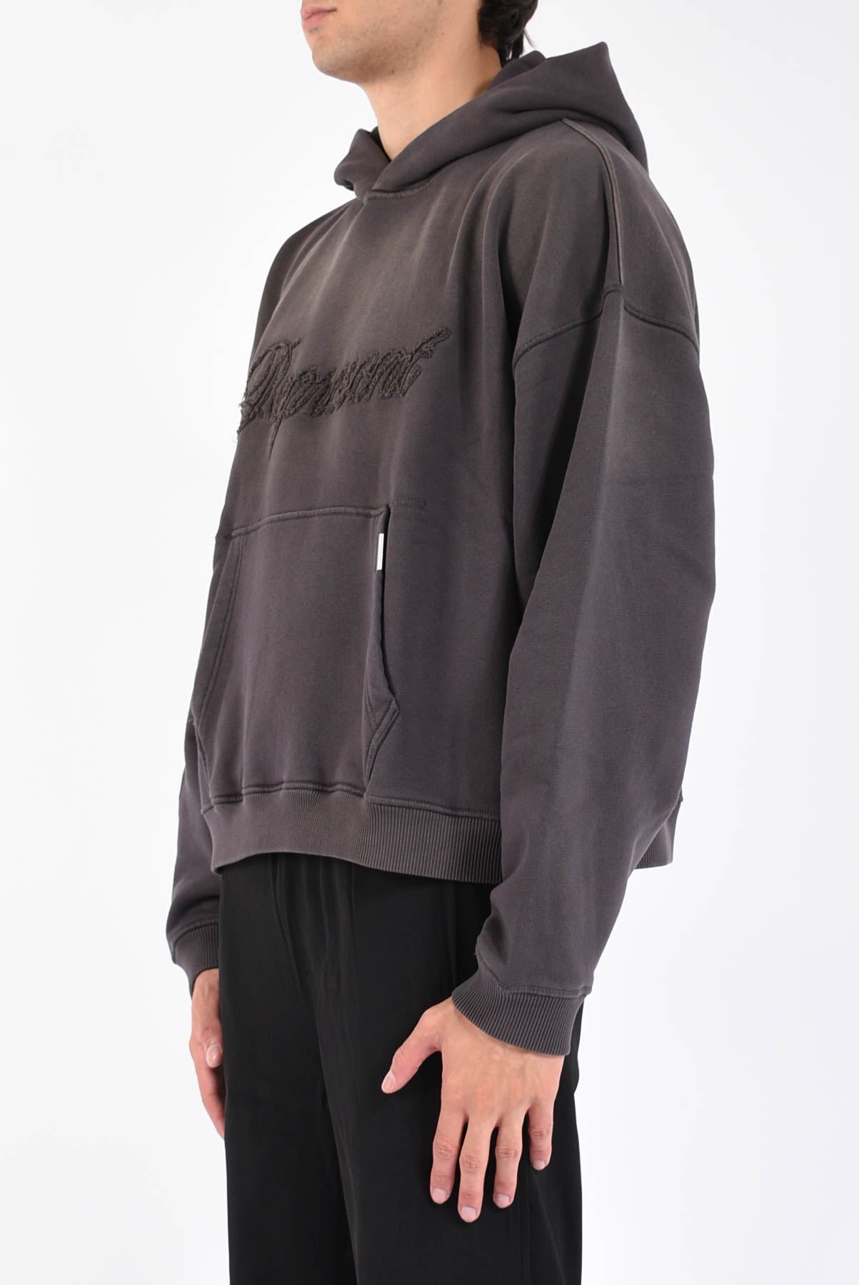 felpa con cappuccio REP REVERSE APPLIQUE