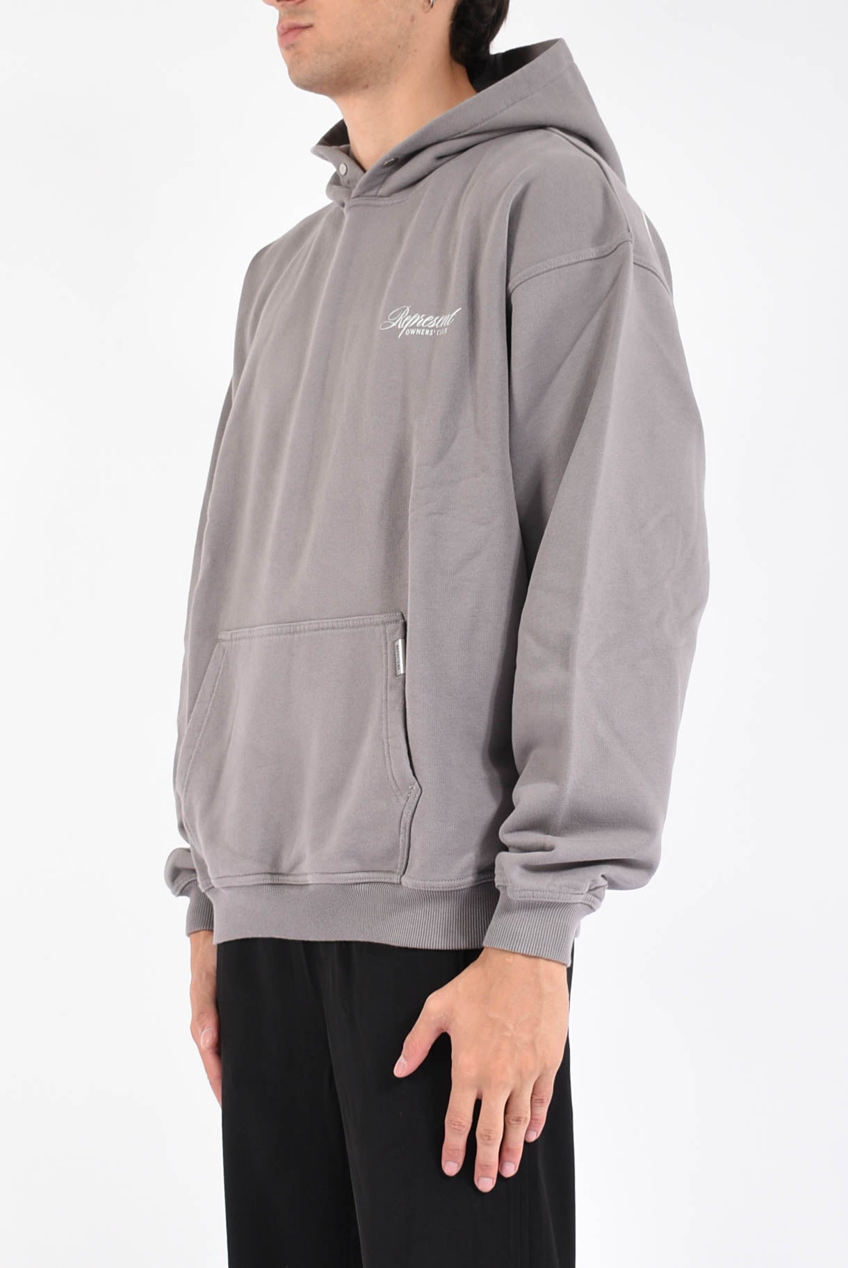 felpa con cappuccio Owners Club Script