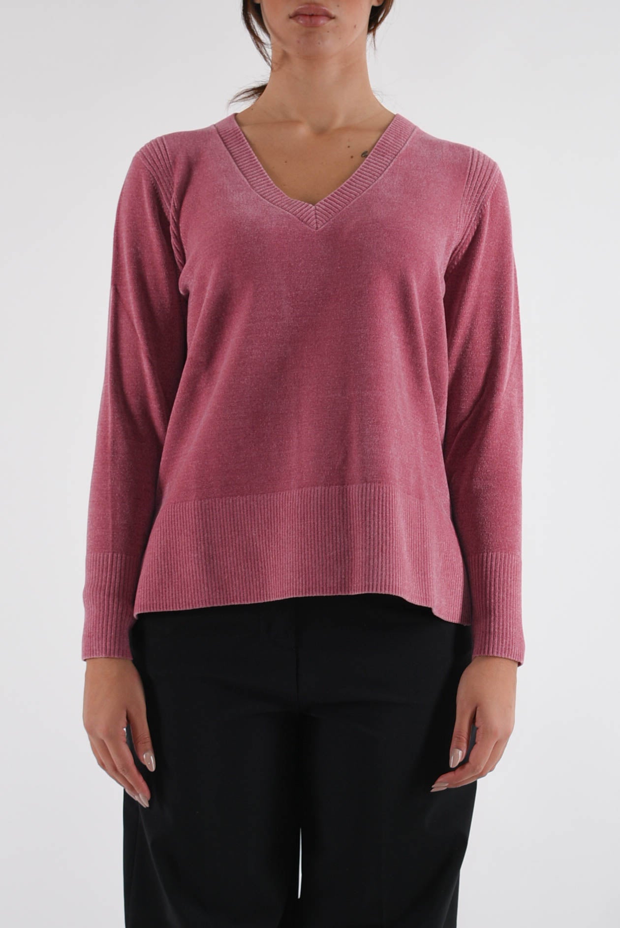 maglia modello velvet vent v-neck