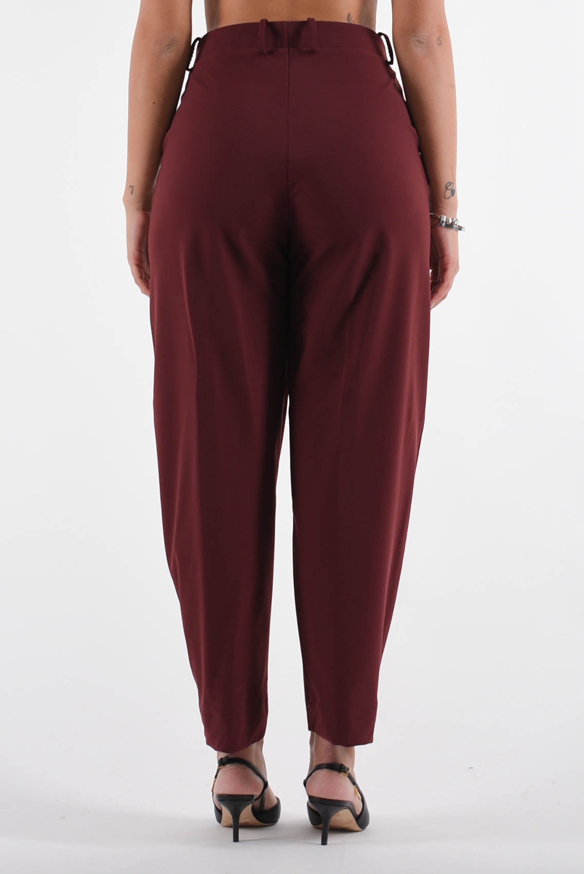 pantaloni a vita alta modello winter joanie