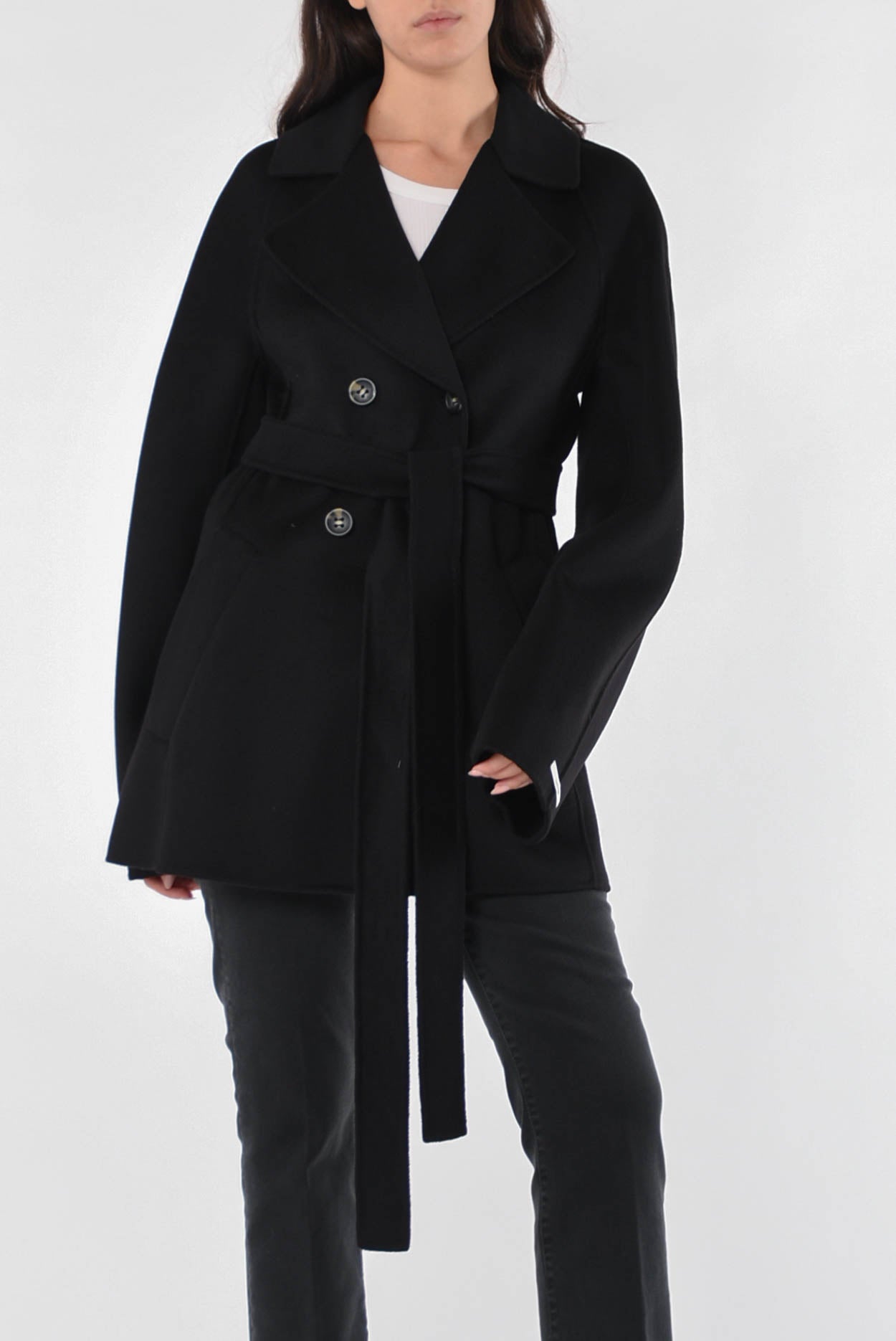 SPORTMAX cappotto in cashmere modello ella