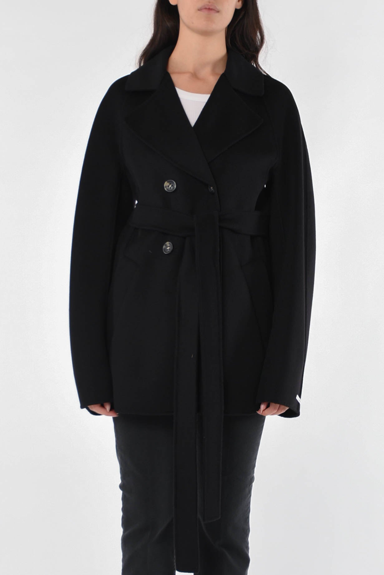 SPORTMAX cappotto in cashmere modello ella