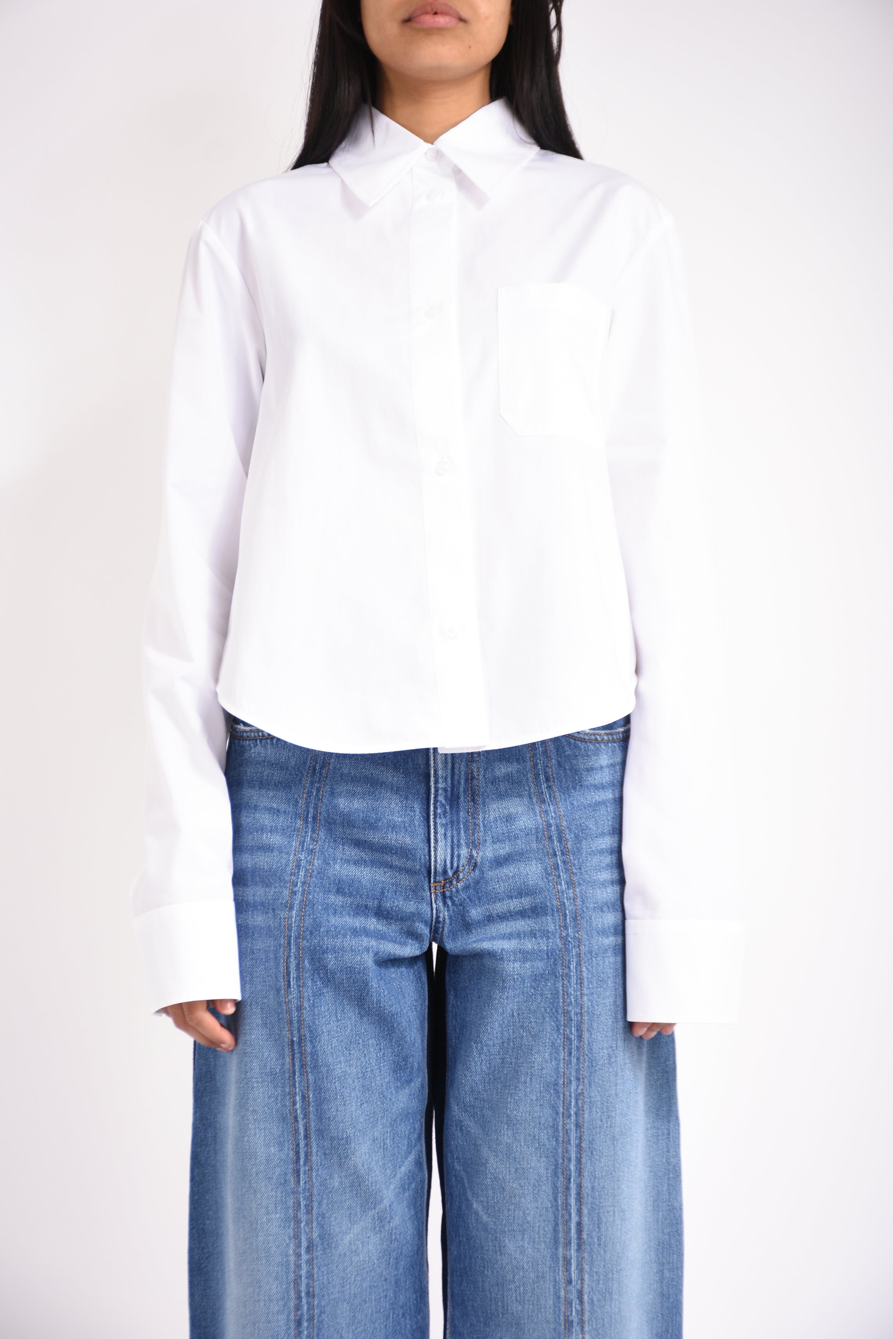 camicia cropped ceppo