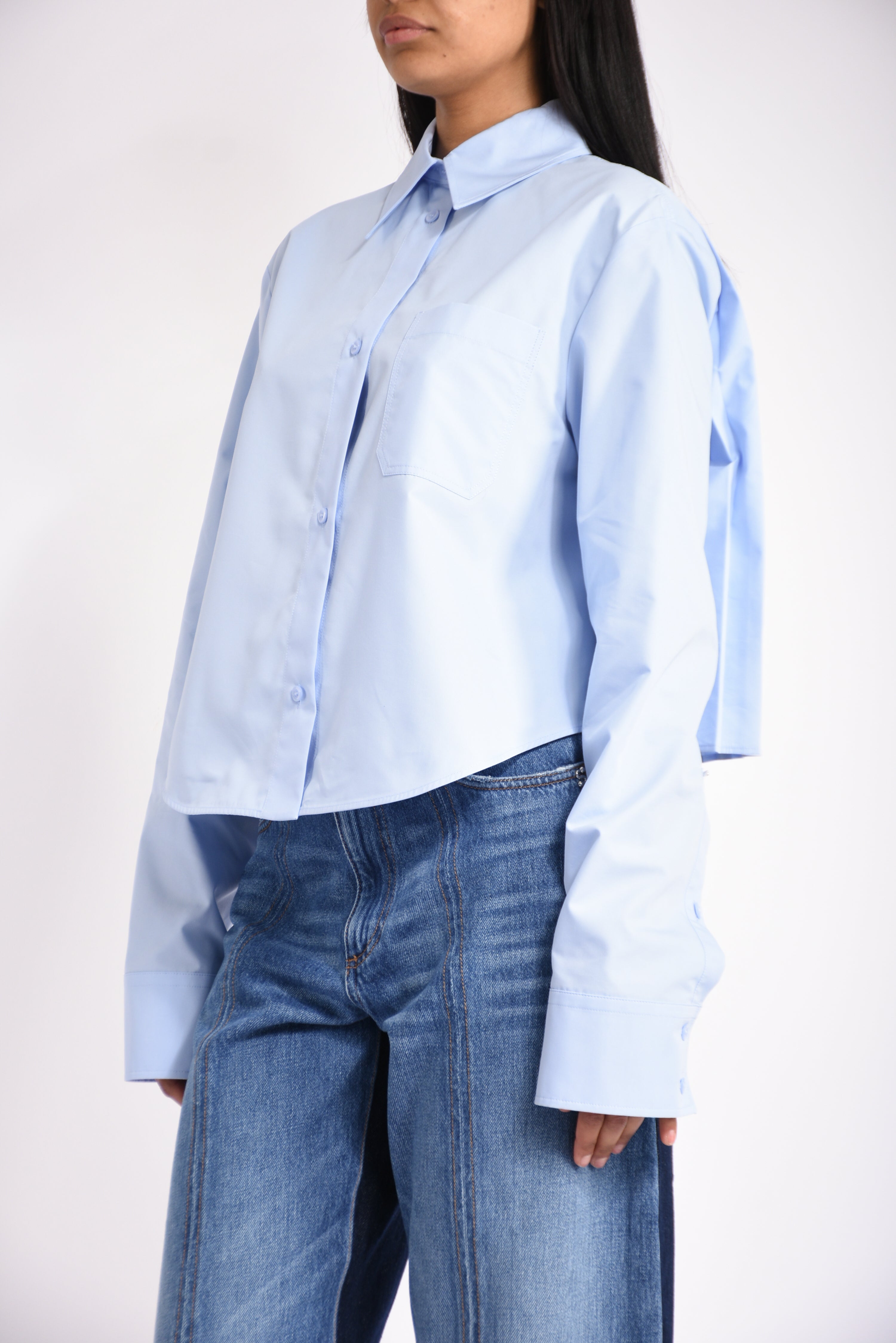 camicia cropped ceppo