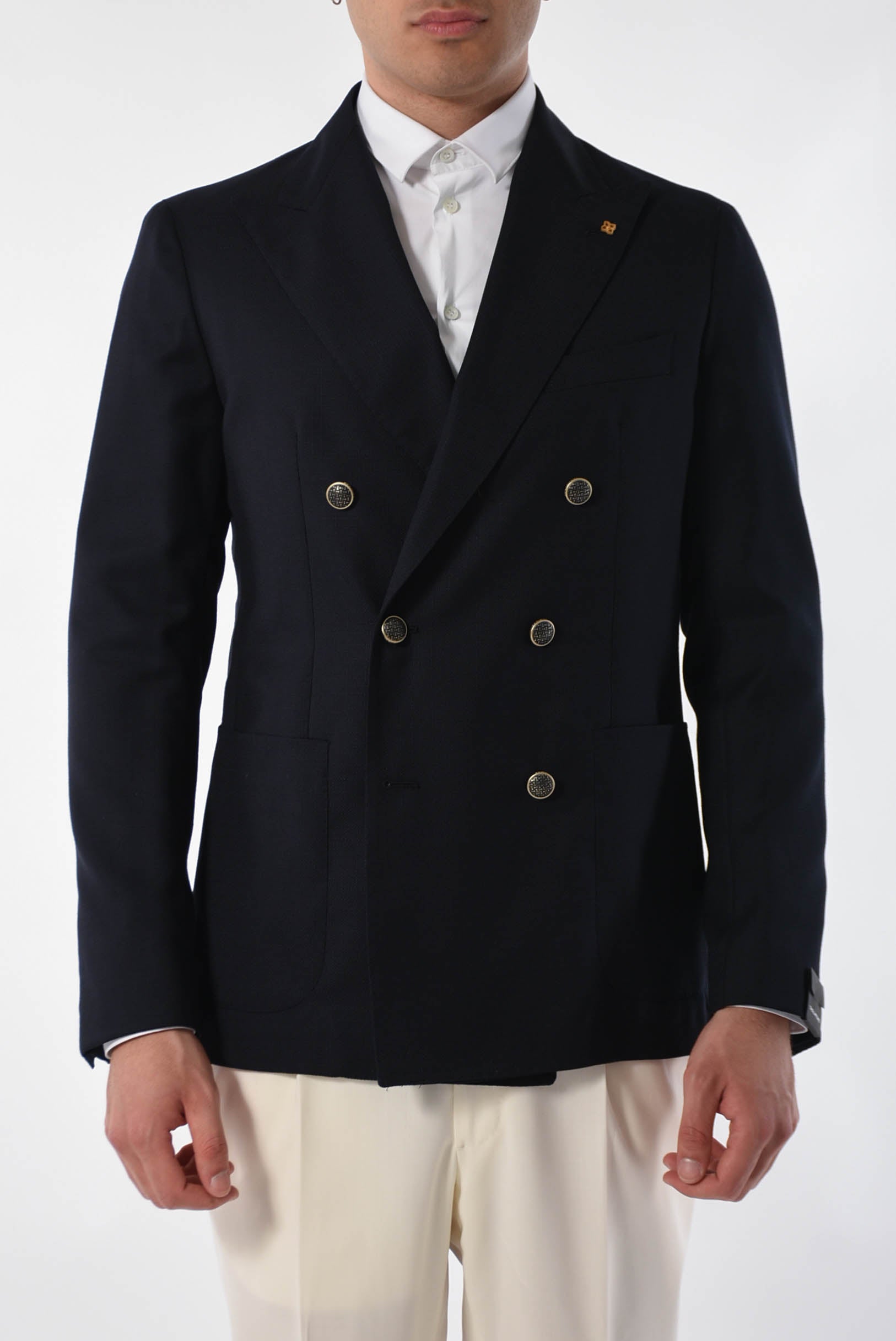 TAGLIATORE Giacca doppiopetto in fresco lana