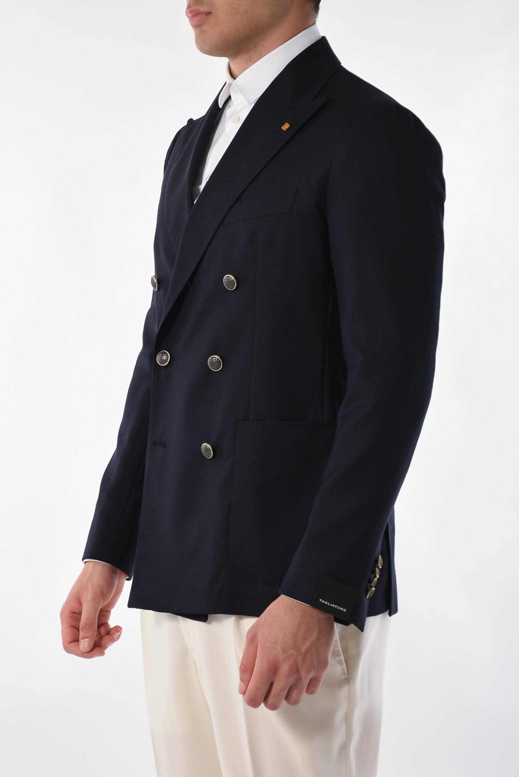 TAGLIATORE Giacca doppiopetto in fresco lana