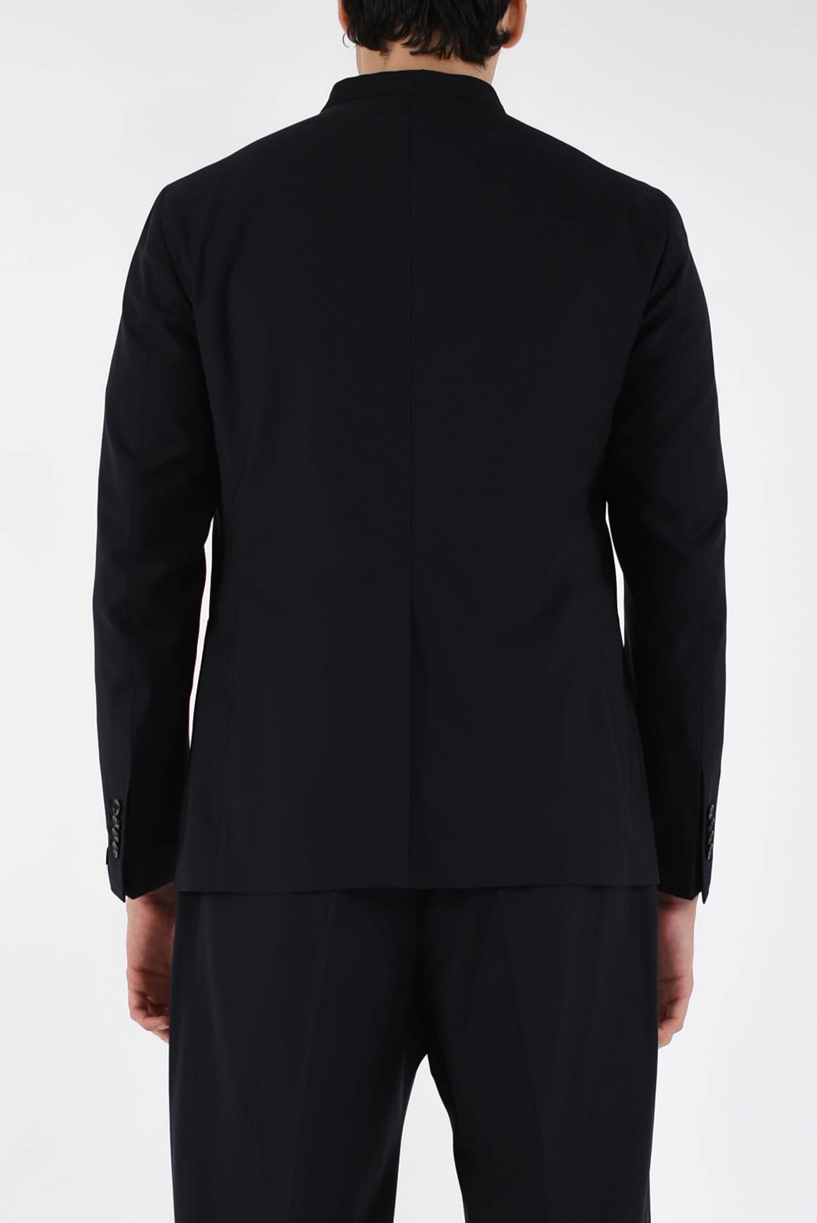 Giacca monopetto in fresco lana