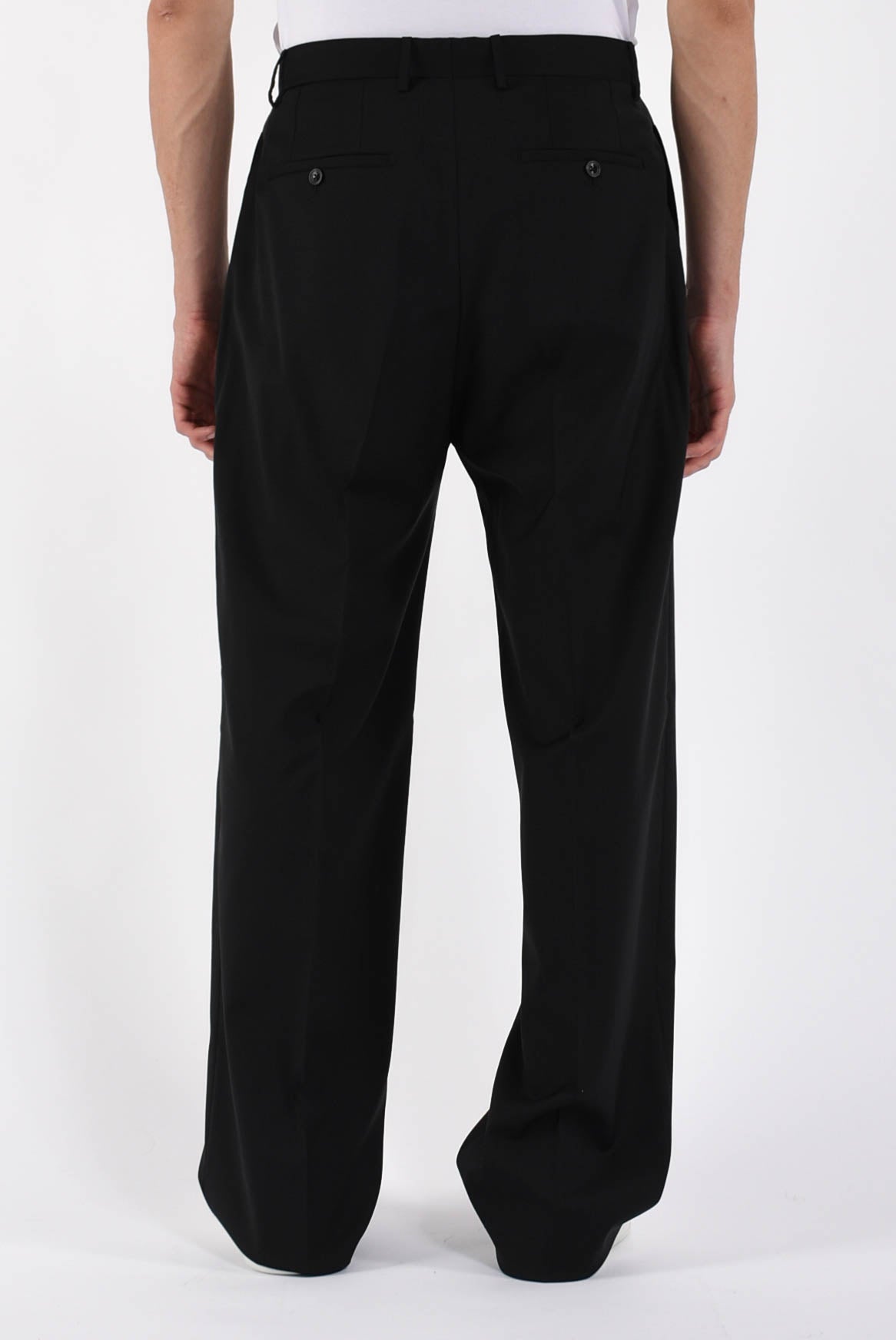 Pantaloni in fresco lana