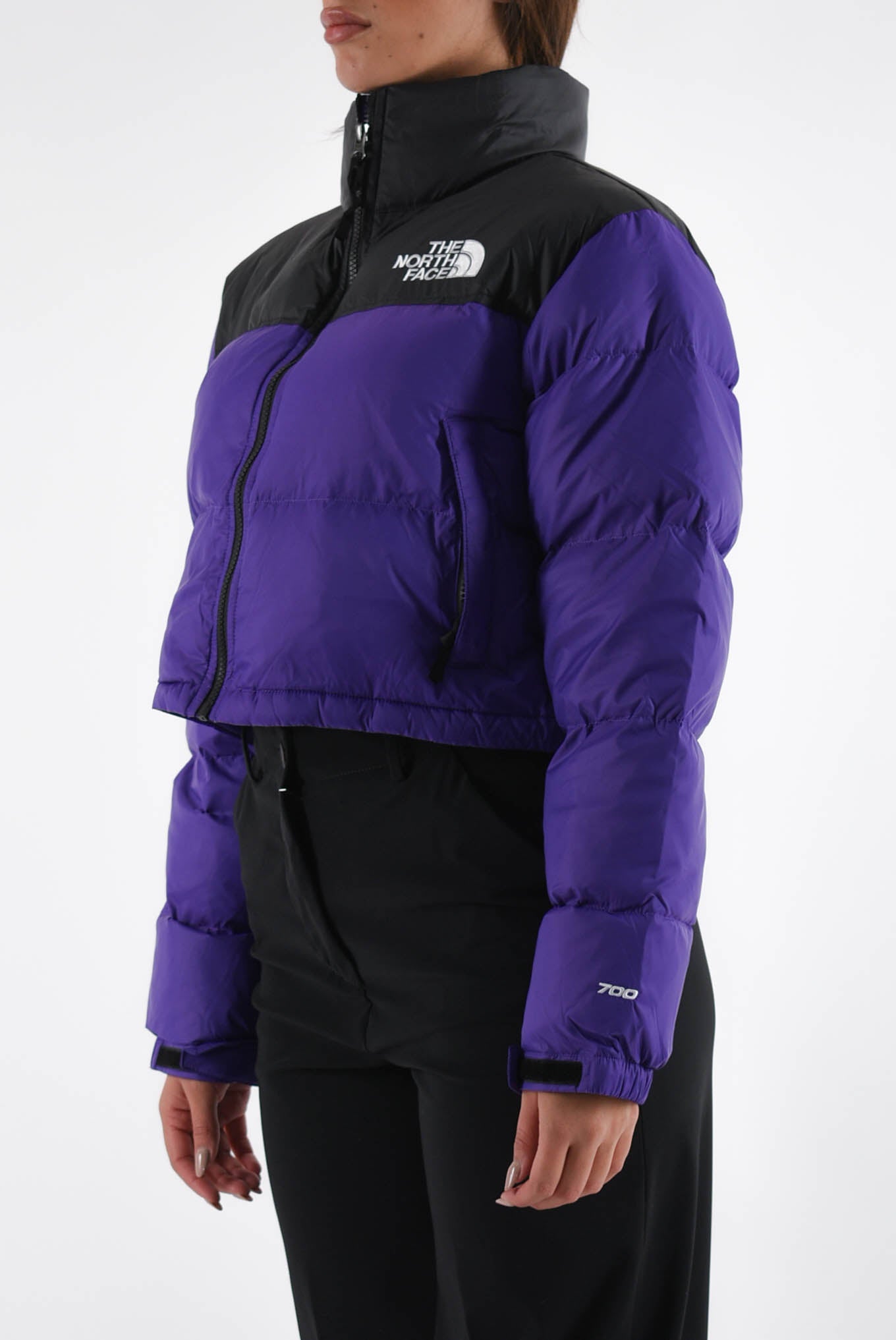 piumino cropped nuptse