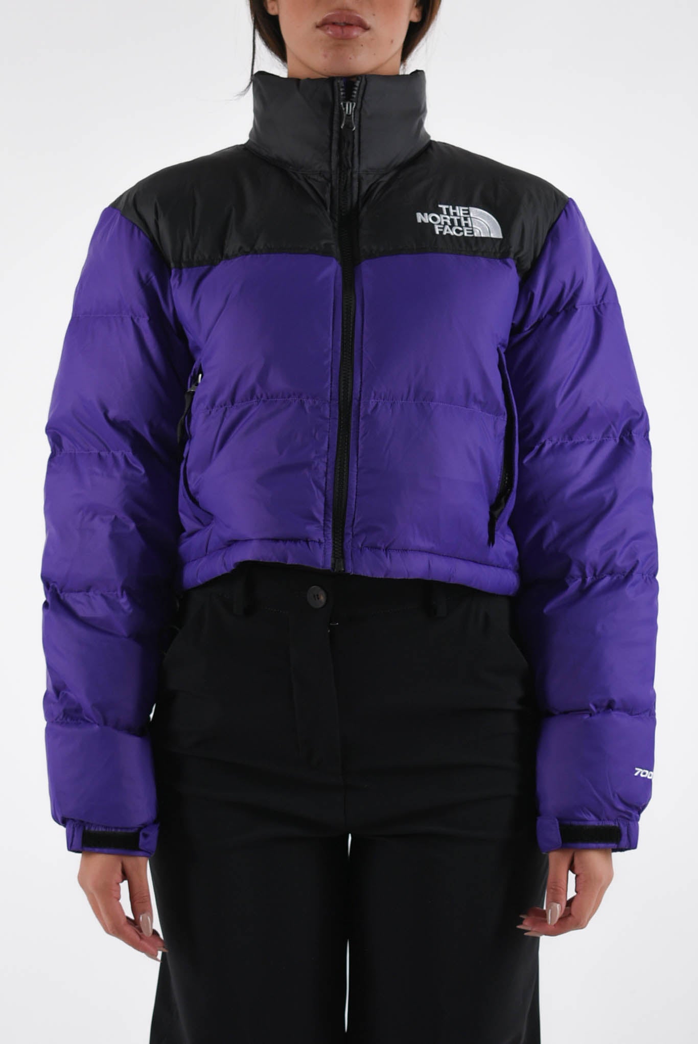 piumino cropped nuptse