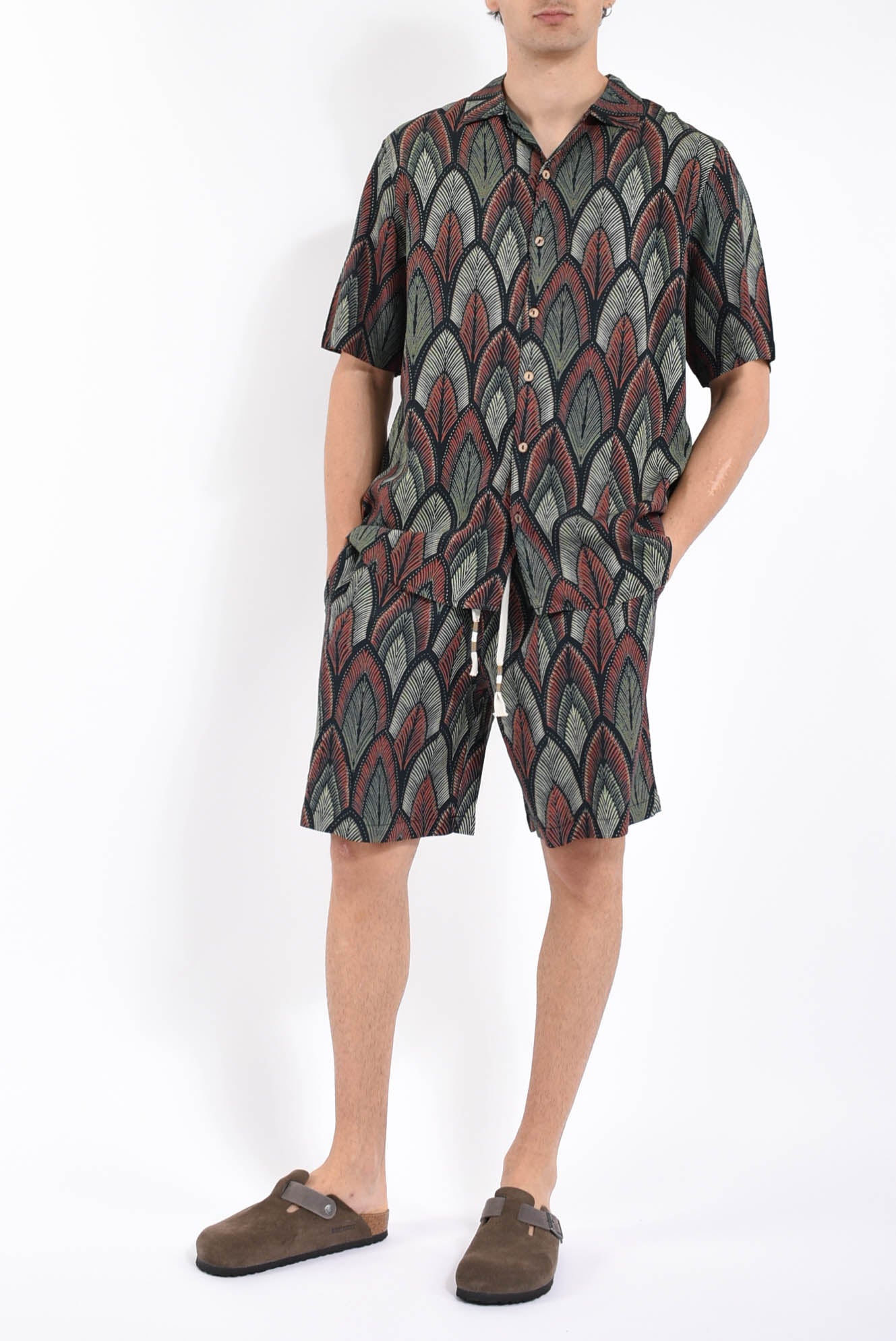 Bermuda fantasia in viscosa