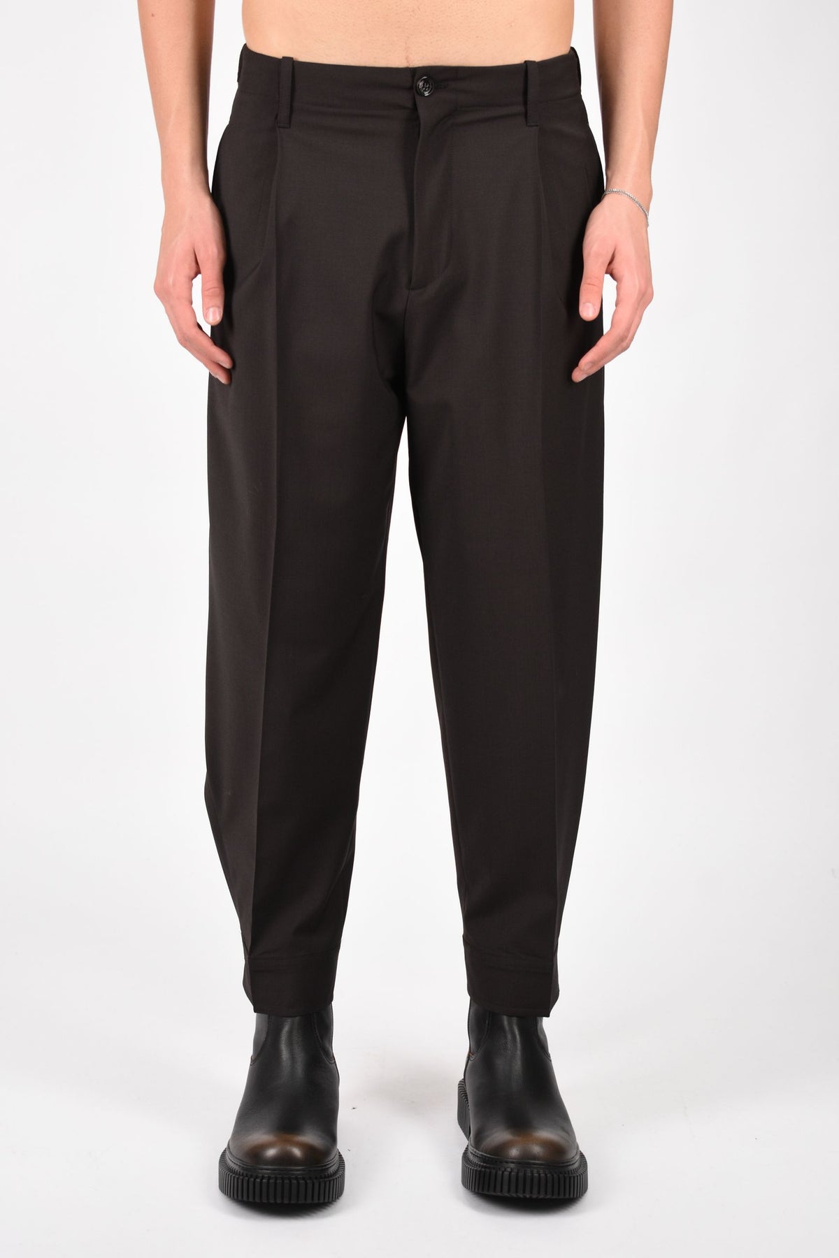 Pantaloni peter in lana BA-PETER-34-TBCM