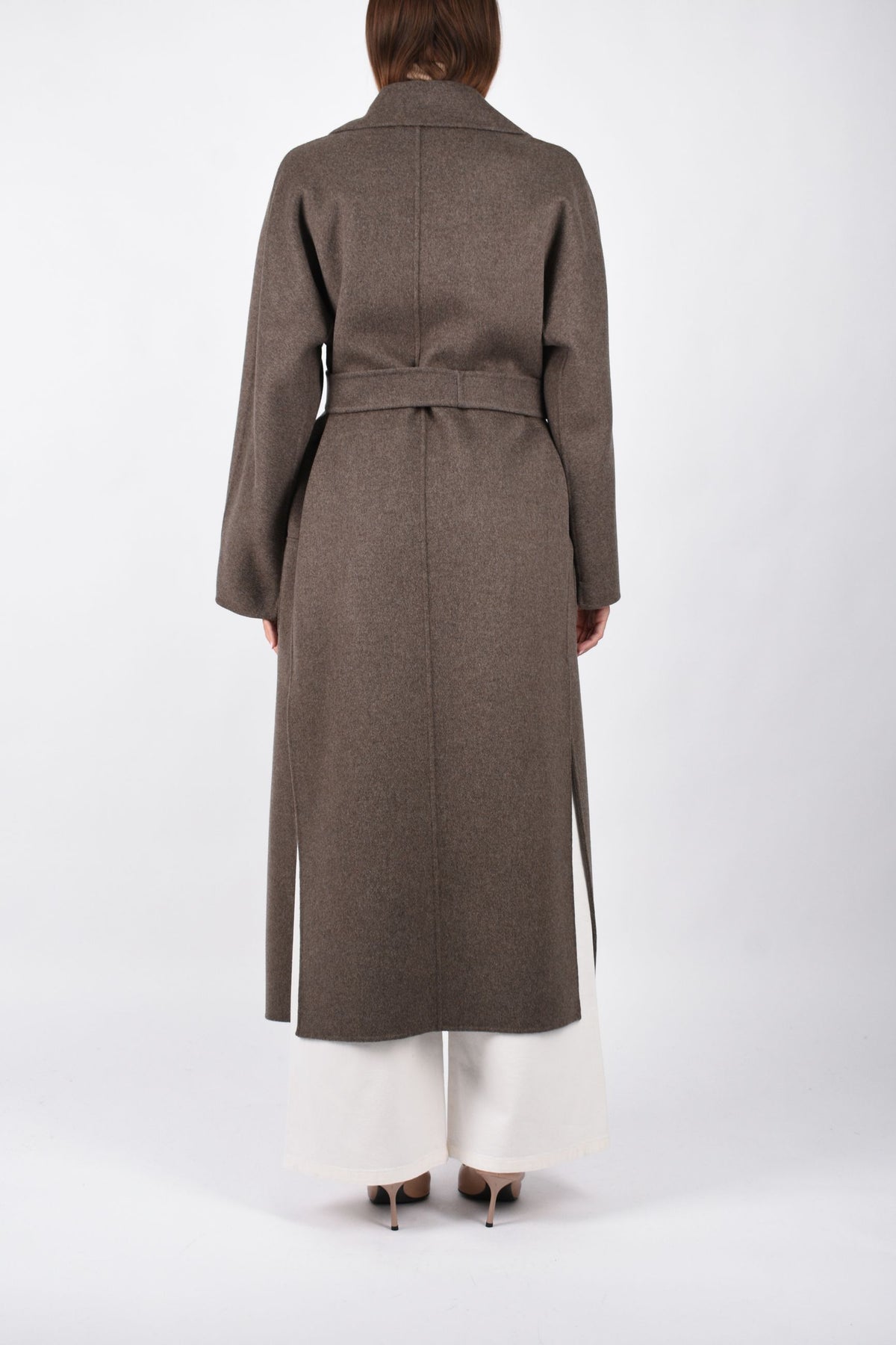 Cappotto lungo in lana double  SMMPEONIE 2629016113600