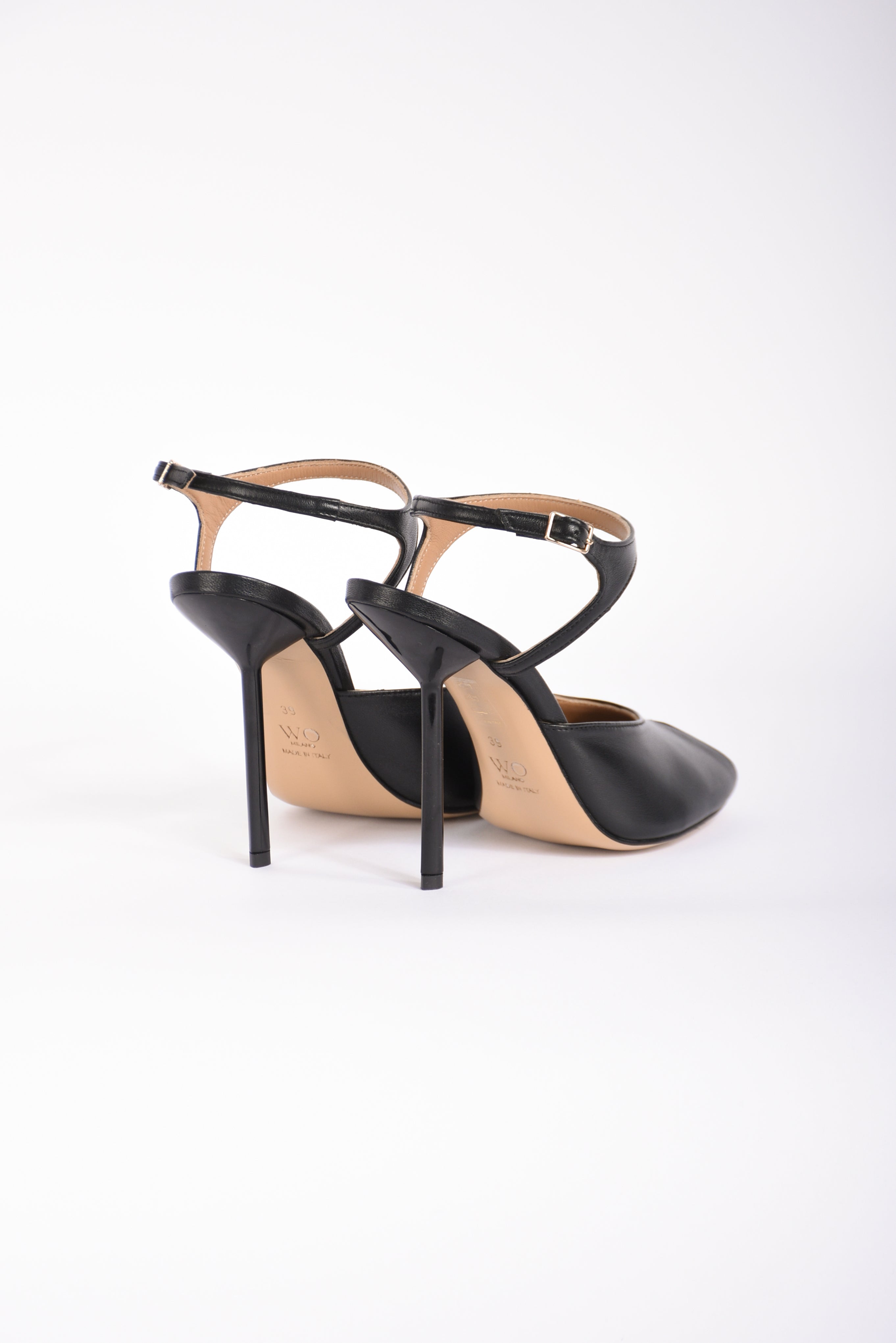 sandali in pelle seta