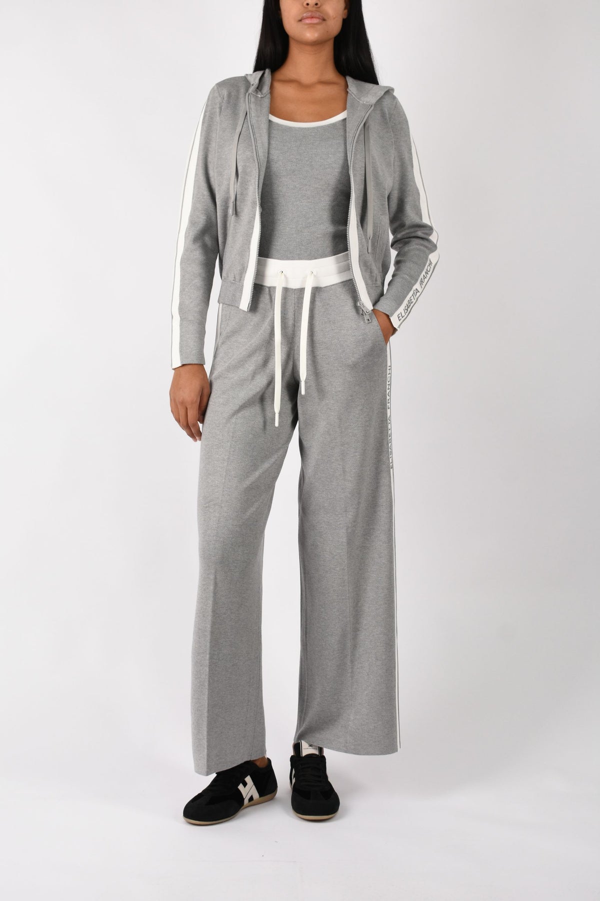 Pantaloni in maglia con logo KP75S66E2