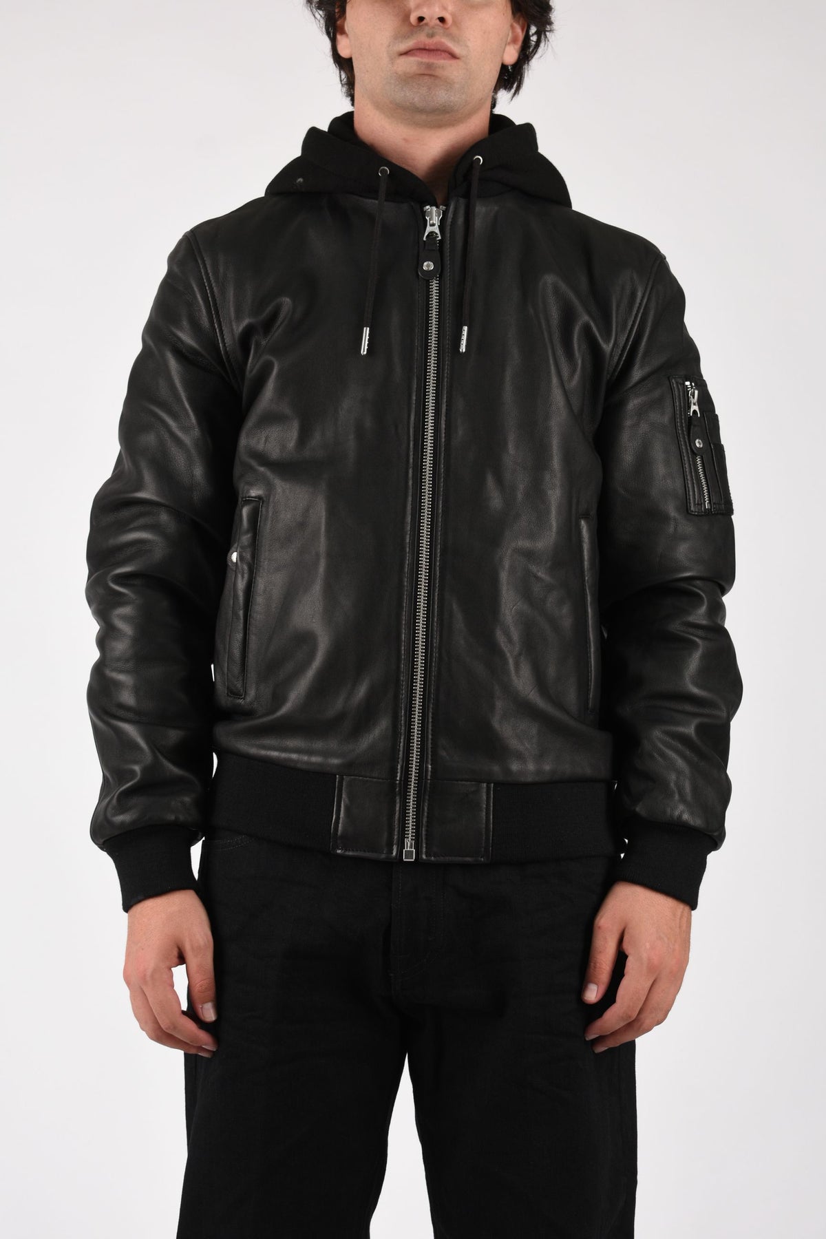 Giubbino in pelle LCSPORT