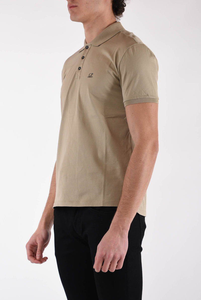 C.P. COMPANY Polo con logo in cotone