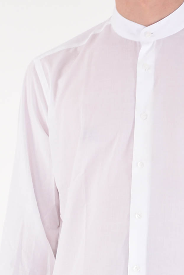 KARL LAGERFELD Camicia coreana in cotone