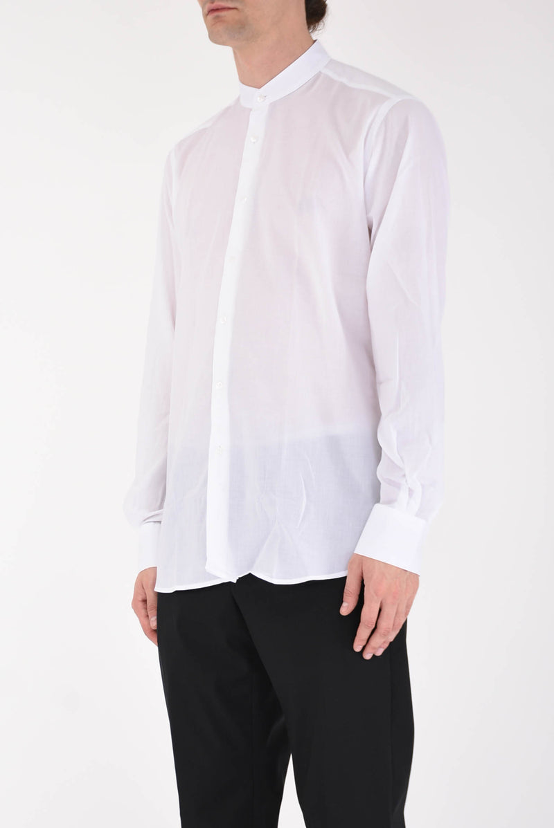 KARL LAGERFELD Camicia coreana in cotone